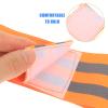 4pcs Reflective Wrist Strap Chris Running Arm Bands Reflective Fabric High Visibility Ankle Bands Tape Strips Safety Clothing Ankle Strap Night Run Elastic Webbing view 3