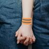 4pcs Reflective Wrist Strap Chris Running Arm Bands Reflective Fabric High Visibility Ankle Bands Tape Strips Safety Clothing Ankle Strap Night Run Elastic Webbing view 4