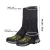 HEARSO Leg Gaiters, Childrens Model Can be Used in All Seasons, Snowshoe Gaiters and Outdoor Gaiters, Suitable for Walking, Mountain Climbing, and Outdoor Use. (Color : Green) view 2