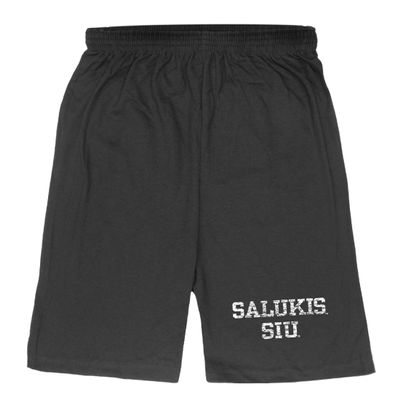 W Republic Southern Illinois University Salukis Distressed Shorts - Black, Small