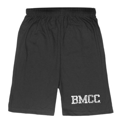 W Republic BMCC Panthers Distressed Shorts - Black, X-Large