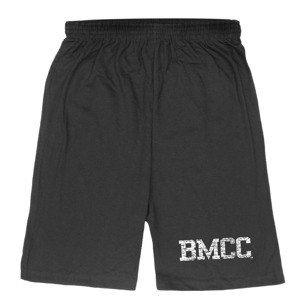 W Republic BMCC Panthers Distressed Shorts - Black, X-Large