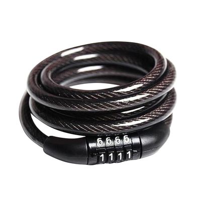 1pc Security Lock Safety Locks Cycling Lock Locks for Bikes Digital Locks Code Lock Fixed Password Lock Motorcycle Lock Bike Coded Lock Padlock Universal Bicycle Lock Wire Lock
