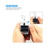 INOOMP Metallic Hand Tally Counter 4- Clicker for Sports Punch Imprinter Compact Easy to Use view 2