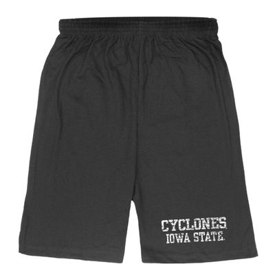 W Republic Iowa State University Cyclones Distressed Shorts - Black, X-Large