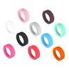 Kisangel 30pcs Silicone Round Insulated Cup Bottom Sleeves Protective Cover for Water Bottles Mixed Colors Fits view 4