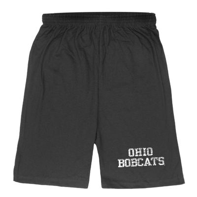 W Republic Ohio University Bobcats Distressed Shorts - Black, XX-Large