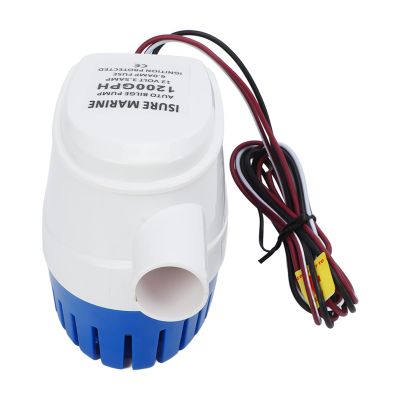 Bilge Pump, Air Lock, Fully Automatic Integrated Switch, Boat Bilge Pump for Marine Use (1200GPH)