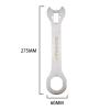 Milageto Heavy-Duty Steel Bike Spanner for Effortless Removal of Lock Rings view 4