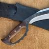 EGKH 12" D-Guard Handle Farmer Rust free Kukri - Survival Hunting Khukuri, High Carbon Steel Fishing Knife, Outdoor Camping Tool Activities view 2