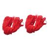 Yardwe 2pcs Sleeping Swing Hammock Nylon Rope Mesh Portable Hanging Bed for Camping Outdoor Leisure Bed Nylon Hammock view 1