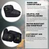 AUDIFU Down Booties Warm Socks Ultralight Sleeping Sock for Camping, Backpacking - Camp Sleeping Bag Tent Down Foot Warmer for Men & Women (Black, Large) view 2