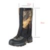 HEARSO Leg Gaiters, Anti-Snake Bite with Metal Buckle Adjustable Outdoor Gaitersshoe Covers, Suitable for Climbing, Hunting, Hiking and Snowshoeing, 346159 view 2