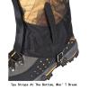 HEARSO Leg Gaiters, Anti-Snake Bite with Metal Buckle Adjustable Outdoor Gaitersshoe Covers, Suitable for Climbing, Hunting, Hiking and Snowshoeing, 346159 view 3