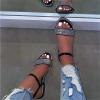 Ladmiple Shoes For Women Flats Comfortable Womens Flat Sandals Slip On Summer Gladiator Open Toe Braided Slingback Shoes view 2