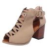 Ladmiple Womens Sandals Size 10 Women's Wedge Sandals Platform Espadrilles with Ankle Strap Open Toe view 1