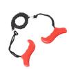 Kisangel Outdoor Hand-held Pocket Red Handle Portable for Garden Logging Cutting and Camping Activities Lightweight and Compact Design view 1