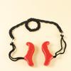 Kisangel Outdoor Hand-held Pocket Red Handle Portable for Garden Logging Cutting and Camping Activities Lightweight and Compact Design view 3
