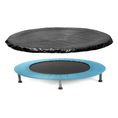 hxoity 6ft to 16ft Round Trampolines Weather Cover with Elastic Hooks Waterproof Dust Rain UV Sun Shade Wear-Resistant Trampoline Protection Cover Secure Fixation Dust Proof Design (Size : 13ft)