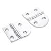 Heavy-Duty Marine 316 Stainless Steel Cabin Door Hinge, Door and Window Engine Room Stamp with Hinge Hardware 4 Holes 80x64x4.5 Mm. view 1