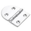 Heavy-Duty Marine 316 Stainless Steel Cabin Door Hinge, Door and Window Engine Room Stamp with Hinge Hardware 4 Holes 80x64x4.5 Mm. view 4