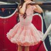Girl's Petticoat Soft Puffy Tulle Tutu Skirt Baby Girls Princess Ballet Dance Layered Tulle Tutu (Grey, 6-12 Months) view 2