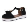 Ladmiple Loafers For Women Black Flat Womens Canvas Shoes Low Top Fashion Sneakers Slip on Walking Shoes Dressy Casual Summer Comfortable Non Slip Platform Flats Loafers view 1