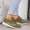 Ladmiple Womens Shoes Flats Wide Width Women's Running Shoes Non Slip Athletic Tennis Walking Sneakers Classic Casual Fashion Slip On Comfort Platform Shoes view 2