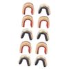 BESPORTBLE 10pcs Bowstring Point Position Buckle Clips for Nocking Points for and Lightweight and Portable Easy Installation and Accuracy view 1