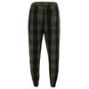 Burnside Mens Flannel Jogger, 3XL, Army-Black view 2