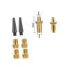 HANABASS 2 Sets Inflator Adapter Kit Bike Car Air Pump Bicycle Valve Accessories Essential Bike Repair Supplies view 3