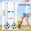 TOBWOLF 2PCS Solo Soccer Ball Net, Football Practice Kick Bungee Trainer Juggling Net, Adjustable Locked Net Bungee Elastic Soccer Ball Net Kicker, Football Training Equipment for Youth Kicking Practi view 2