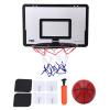 QANYEGN Wall Moted Basket Hoop Set, Perforation Hole-Less Indoor Basket Hoop, Basket Hoop Game for Bedroom, Office view 1