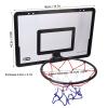 QANYEGN Wall Moted Basket Hoop Set, Perforation Hole-Less Indoor Basket Hoop, Basket Hoop Game for Bedroom, Office view 3