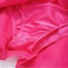 XUNZOO Kid Girls Ice Figure Skating Costume Patchwork Color Mesh Leotard Dress for Dance Performance Pink 12 Years view 2