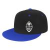 axxor Flag of Guam Flat Bill Hat Adjustable Fashion Flat Eaves Baseball Cap for Men Women Blue view 1