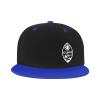 axxor Flag of Guam Flat Bill Hat Adjustable Fashion Flat Eaves Baseball Cap for Men Women Blue view 2
