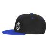 axxor Flag of Guam Flat Bill Hat Adjustable Fashion Flat Eaves Baseball Cap for Men Women Blue view 3