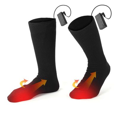 Electric Heated Socks, Baery Warmth Thicken Socks, Cold Weather Thermal Heating Socks for Outdoor Riding Cam