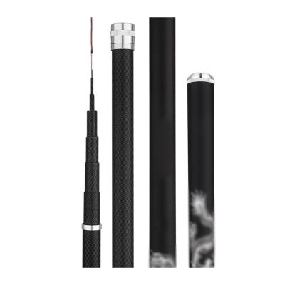 Fishing Gear Set Super Light Hard High Carbon Fiber Telescopic Hand Pole Fishing Rod Freshwater Fishing Pole (Size : 8m)