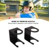 2PCS Acrylic Baseball Bat Wall Mount Softball Wall Stand Holder Rack for Bat Bat Wall Mount Bat Display Wall Mount Bat Holder Wall Mount Baseball Wall Mount in Home, Baseball Stadium(#2) view 3