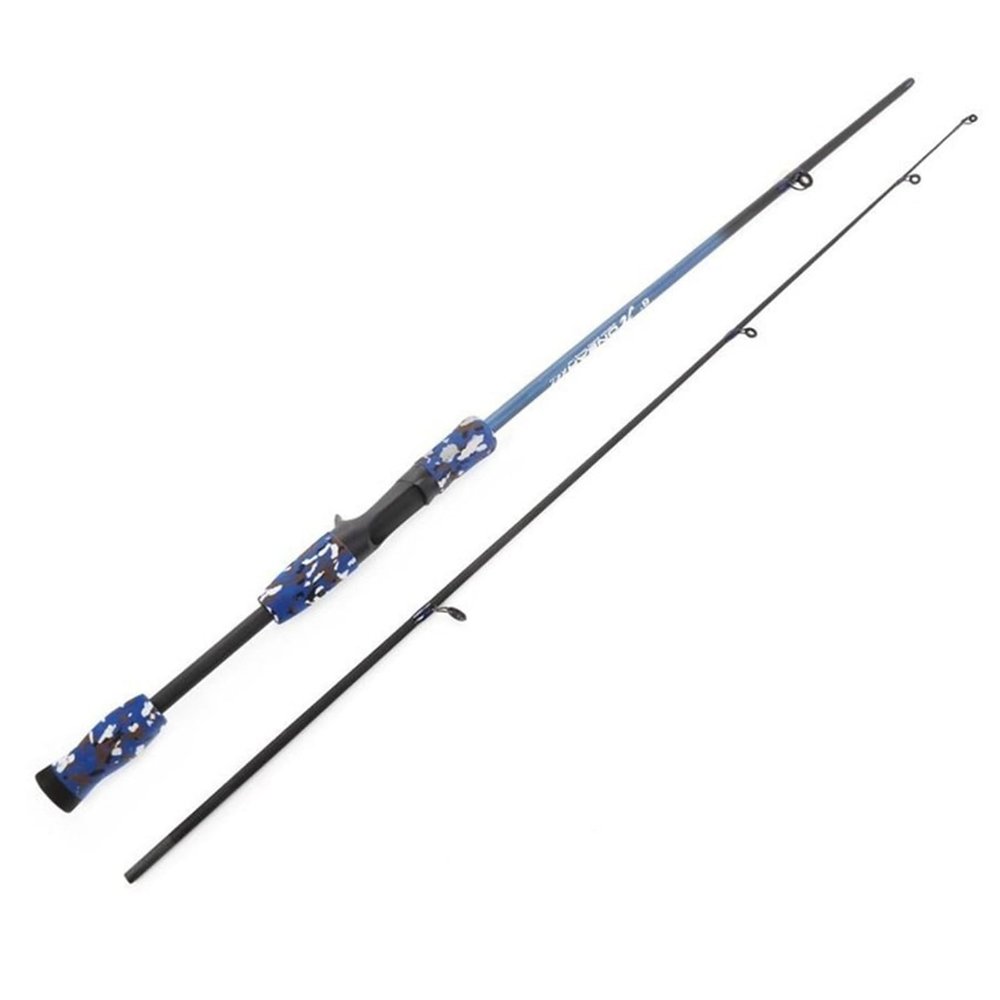 Fishing Gear Set Fishing Rod Carbon Fiber Spinning/Casting Lure Pole Bait Weight 3-20g Line Weight 6-15LB Reservoir Pond Fast Bass Fishing Rods Fishing Pole (Color : F-Casting Rod, Size : 1.8m)