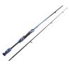 Fishing Gear Set Fishing Rod Carbon Fiber Spinning/Casting Lure Pole Bait Weight 3-20g Line Weight 6-15LB Reservoir Pond Fast Bass Fishing Rods Fishing Pole (Color : F-Casting Rod, Size : 1.8m) view 1