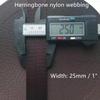 YunYunStrap 1 Inch Nylon Webbing Straps for Bags, Backpack, Slings, Handles, Cargo/Luggage Strapping view 3