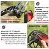 ZSHJGJR Compound Bow Kit,Hunting&Targeting,Compound Bow and Arrow Set,Draw Weight 35-70lbs Adjustable,Draw Length 16-30",up to IBO 320FPS,Package with Archery Hunting Accessories (Forest Camo) view 4