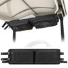 PGmoon Golf Cart Ceiling Storage Bag, Golf Cart Overhead Organizer Bag Compatible with Club Car Precedent,Tempo, Onward, Black view 1