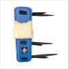 EPT Bull Ropes Bull Riding Rope Pad Adult w Sheep Wool Leather Pad 15" x 4" (Blue)
