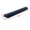 kowaku Column Roller Foam Half Roller Massage, Pilates Blocks,Legs Foot Massage, Half Round Foam Roller, Black Blue view 2