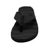DIEGO MENS WATER FRIENDLY EVA STRAP ON MOLDED TEXTURE BED SANDAL, BLACK, 13 M US view 4