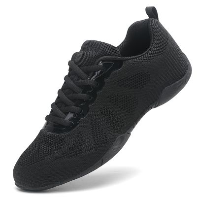 GlideMoves Cheer Shoes Girls Dance Training Team Competition Lady Tennis Tumbling Walk Sport Outdoor Youth Hip Hop Big Kid Size 3.5 Women Size 5.5 Black 36